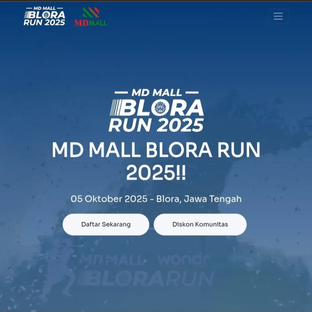 MD BLORA RUN 2025